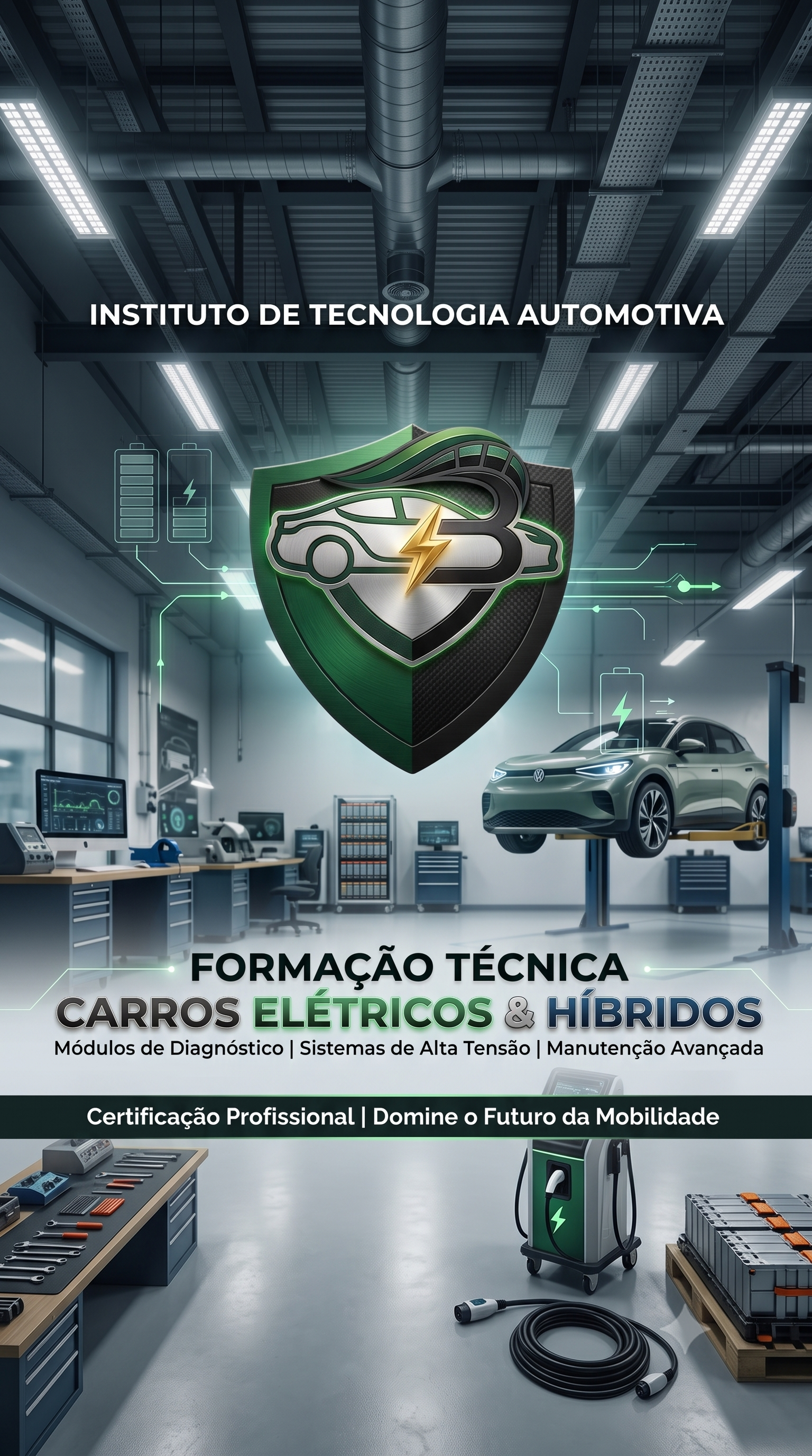 Manutenção de Baterias e Veículos Elétricos